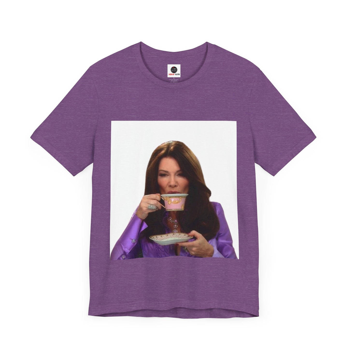 Lisa Vanderpump-Inspired T-Shirt – Pink, Diamonds & Tea