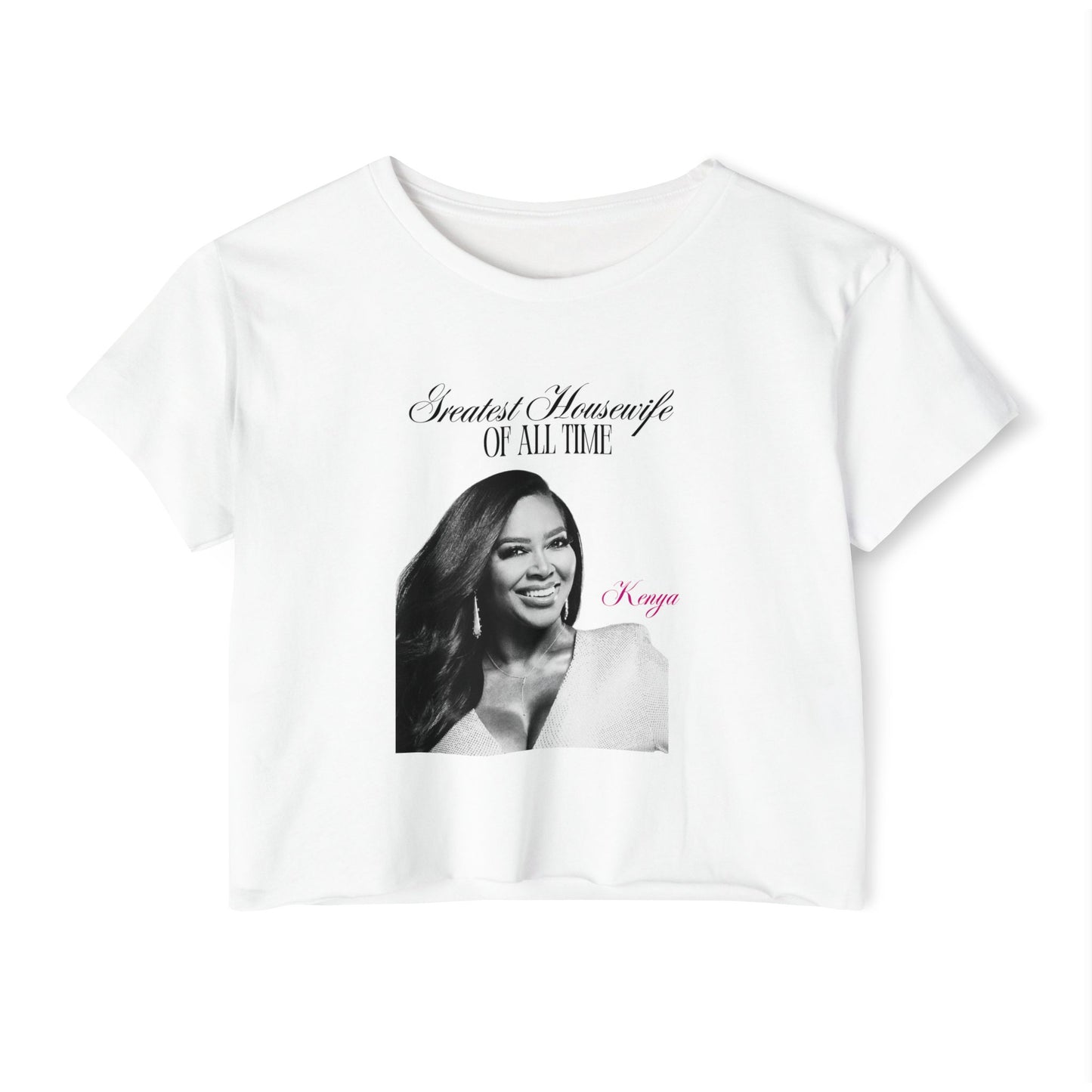 The Real Housewives of Atlanta | Kenya Moore Crop Tee– Greatest Housewife of All Time (G.H.O.A.T.)