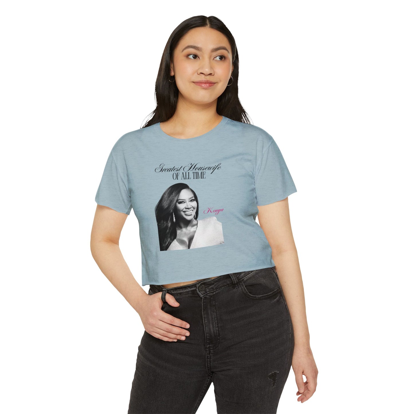 The Real Housewives of Atlanta | Kenya Moore Crop Tee– Greatest Housewife of All Time (G.H.O.A.T.)