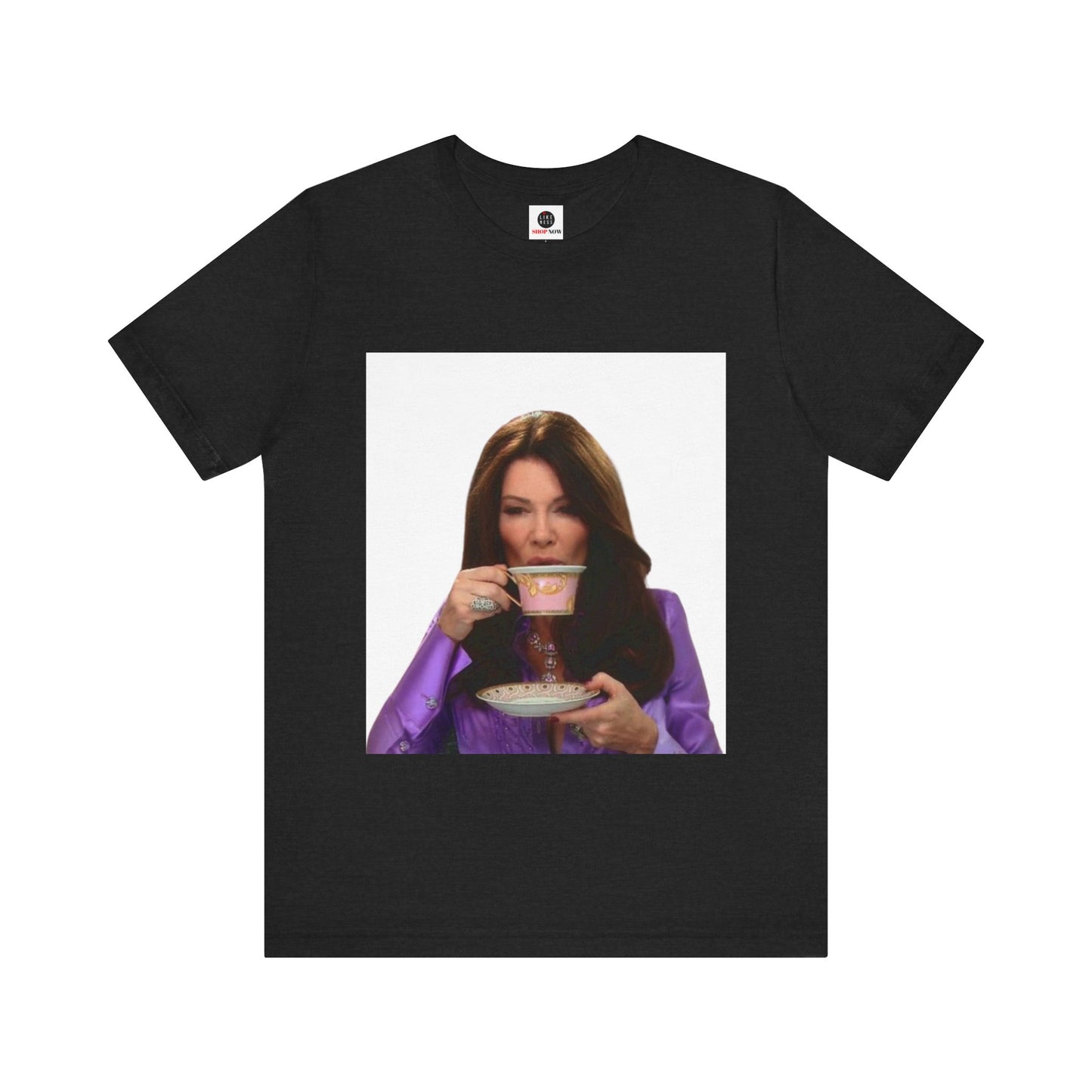 Lisa Vanderpump-Inspired T-Shirt – Pink, Diamonds & Tea
