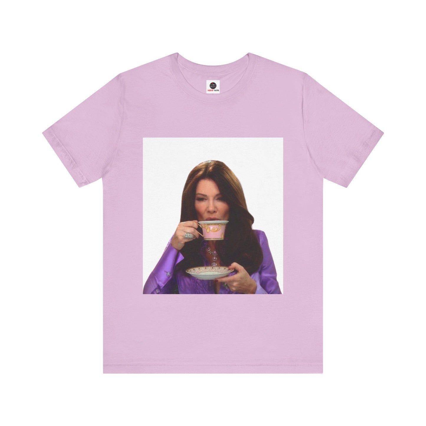 Lisa Vanderpump-Inspired T-Shirt – Pink, Diamonds & Tea