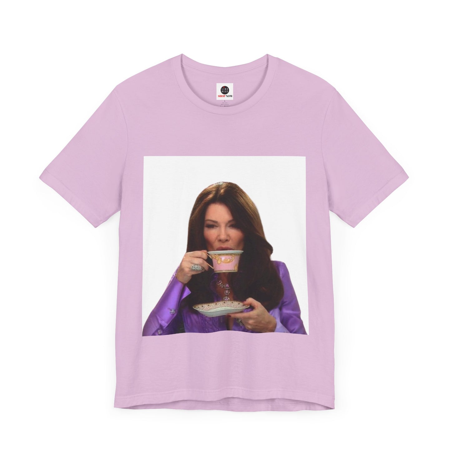 Lisa Vanderpump-Inspired T-Shirt – Pink, Diamonds & Tea