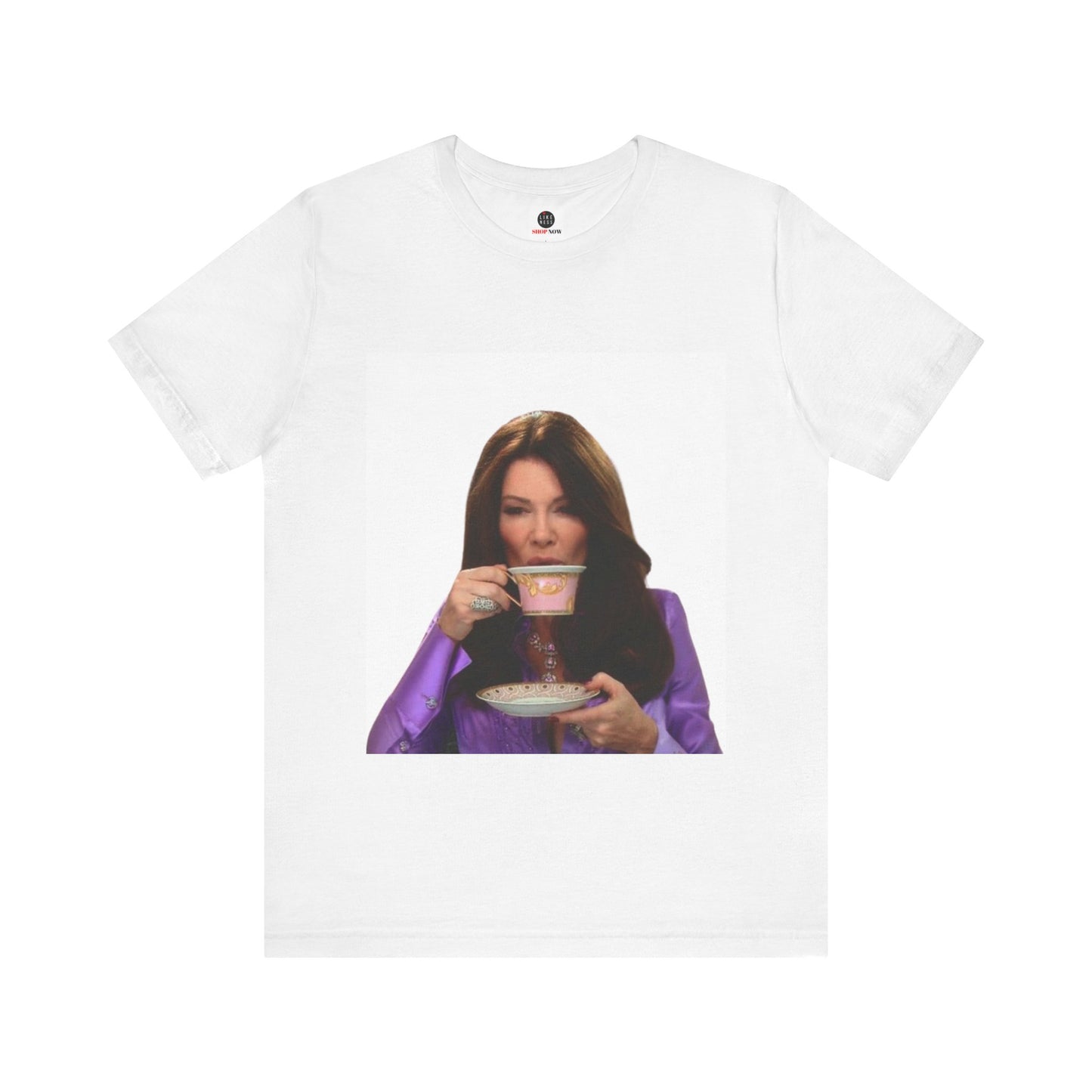 Lisa Vanderpump-Inspired T-Shirt – Pink, Diamonds & Tea