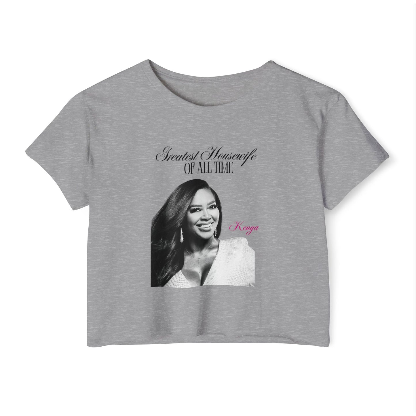 The Real Housewives of Atlanta | Kenya Moore Crop Tee– Greatest Housewife of All Time (G.H.O.A.T.)
