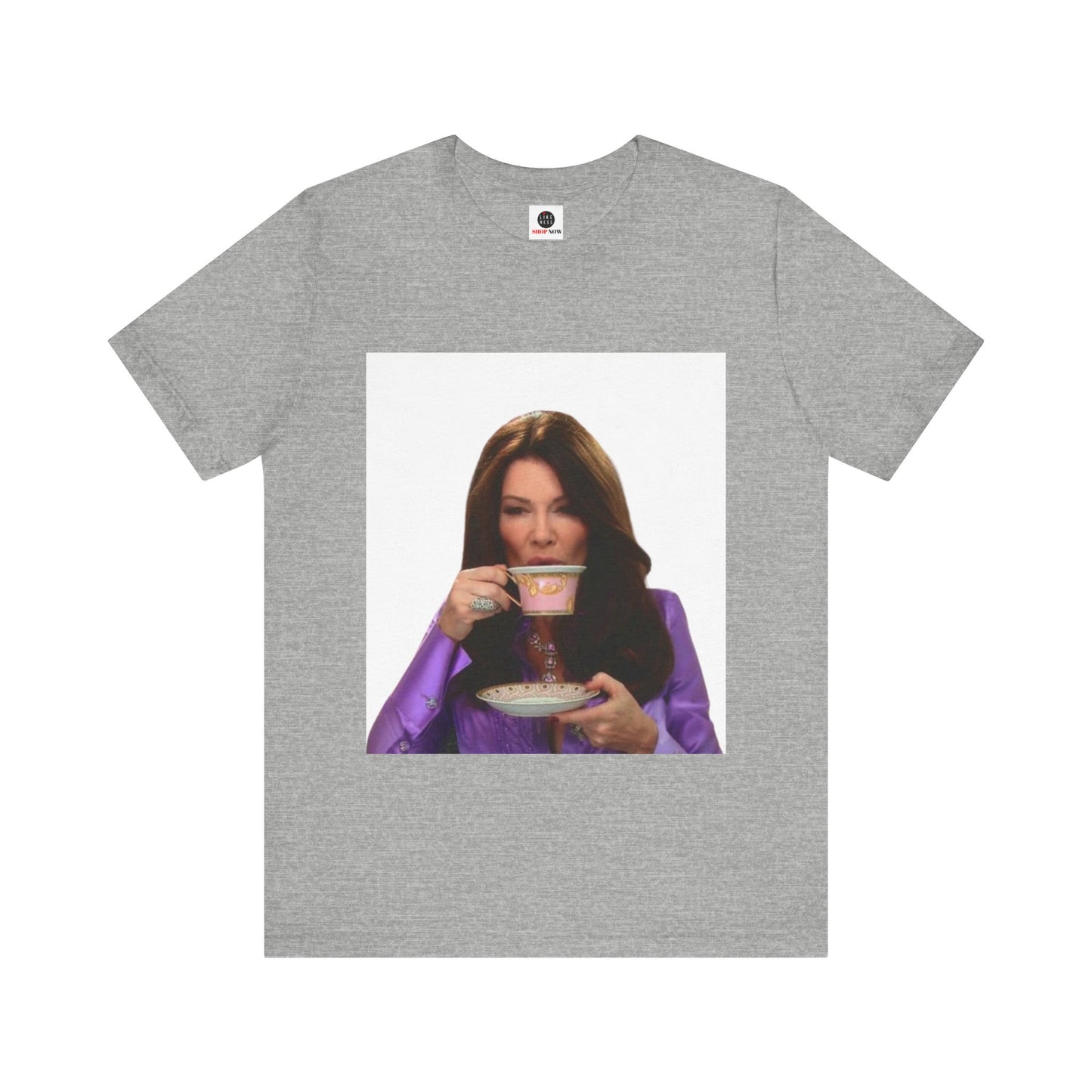Lisa Vanderpump-Inspired T-Shirt – Pink, Diamonds & Tea