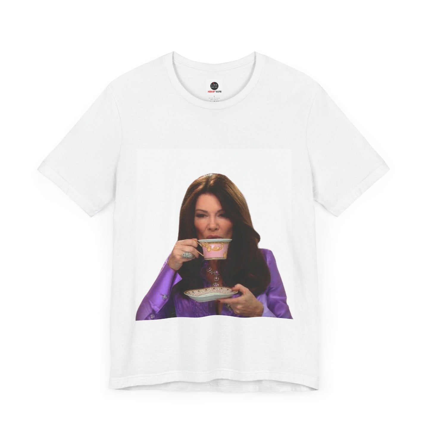 Lisa Vanderpump-Inspired T-Shirt – Pink, Diamonds & Tea