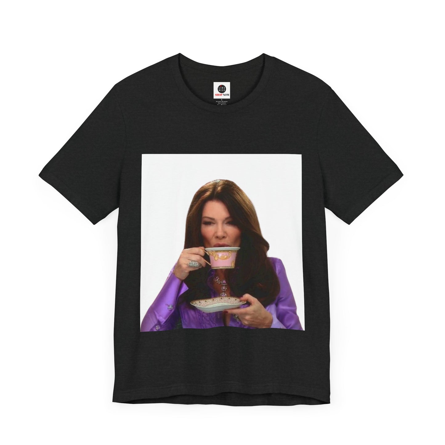 Lisa Vanderpump-Inspired T-Shirt – Pink, Diamonds & Tea