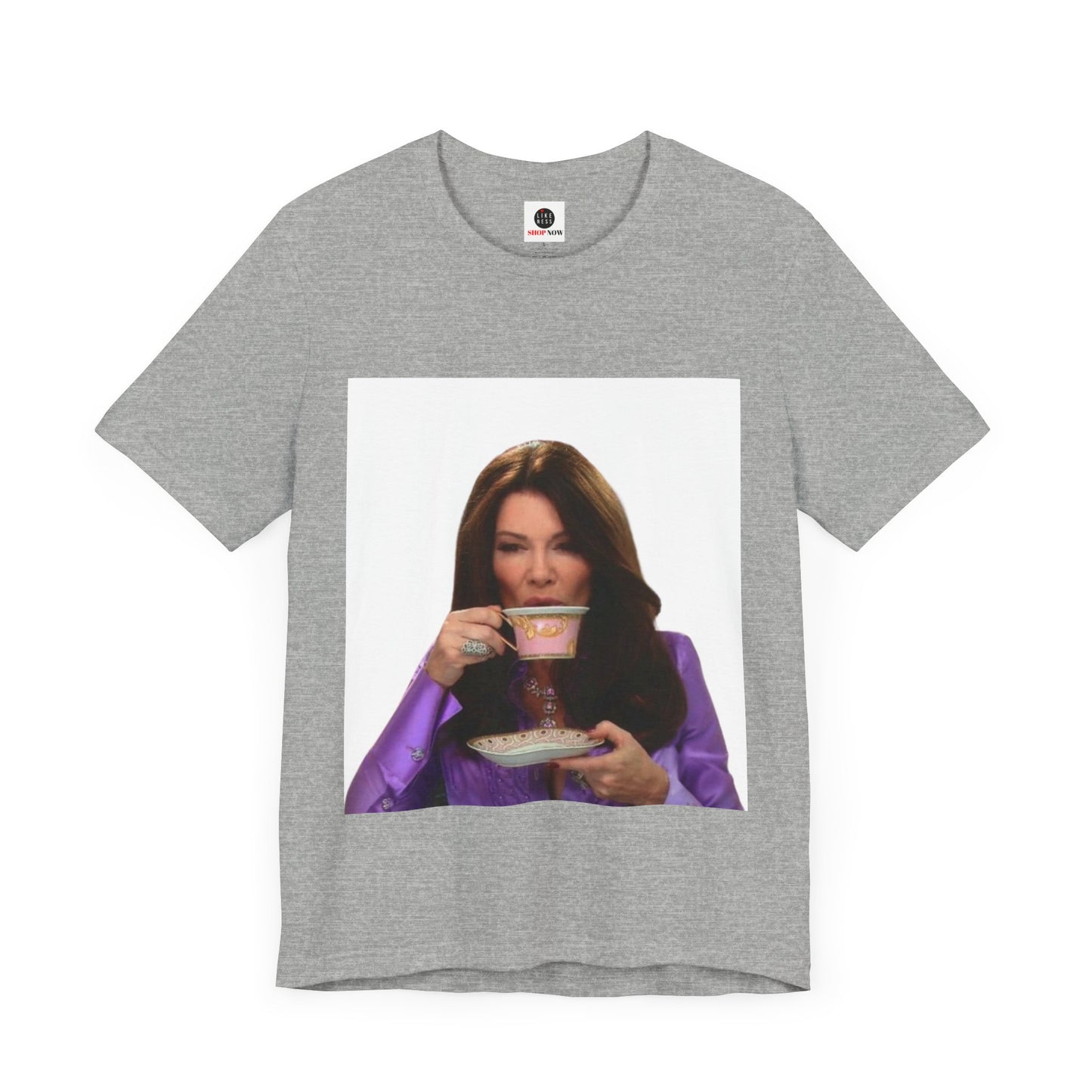 Lisa Vanderpump-Inspired T-Shirt – Pink, Diamonds & Tea
