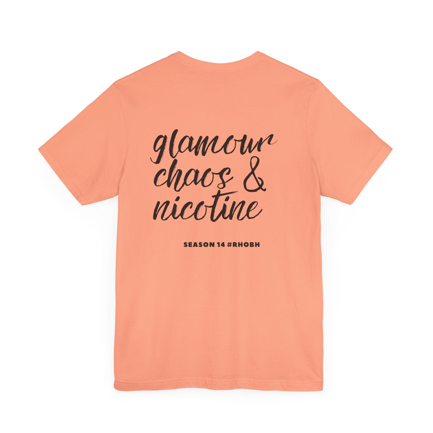 The Real Housewives of Beverly Hills | Dorit Smoking Meme T-Shirt – Glamour. Chaos. Nicotine.