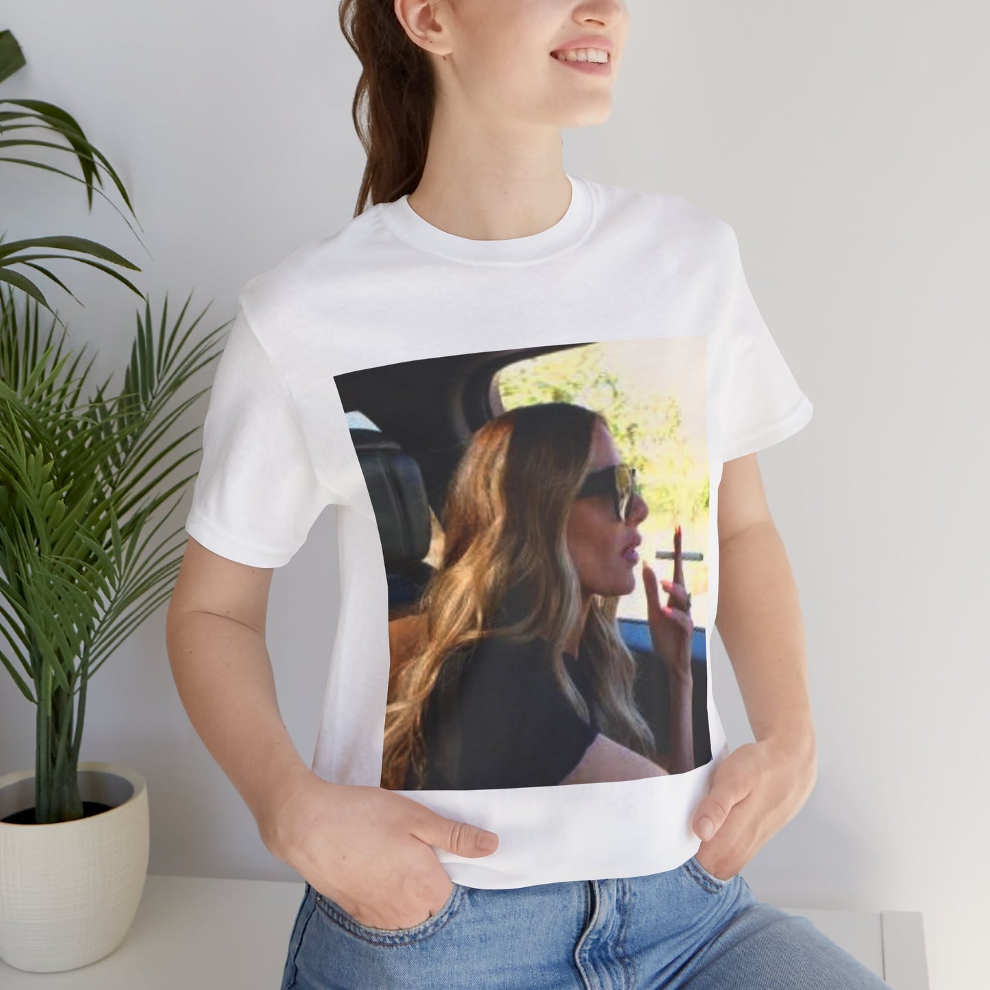 The Real Housewives of Beverly Hills | Dorit Smoking Meme T-Shirt – Glamour. Chaos. Nicotine.