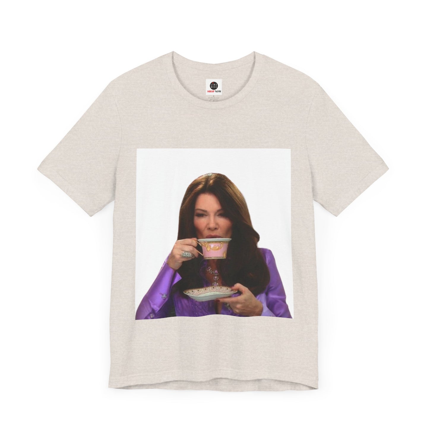 Lisa Vanderpump-Inspired T-Shirt – Pink, Diamonds & Tea