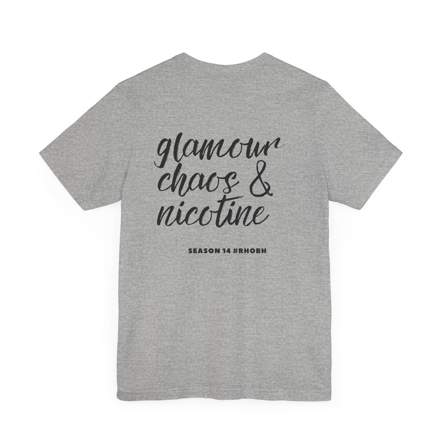 The Real Housewives of Beverly Hills | Dorit Smoking Meme T-Shirt – Glamour. Chaos. Nicotine.