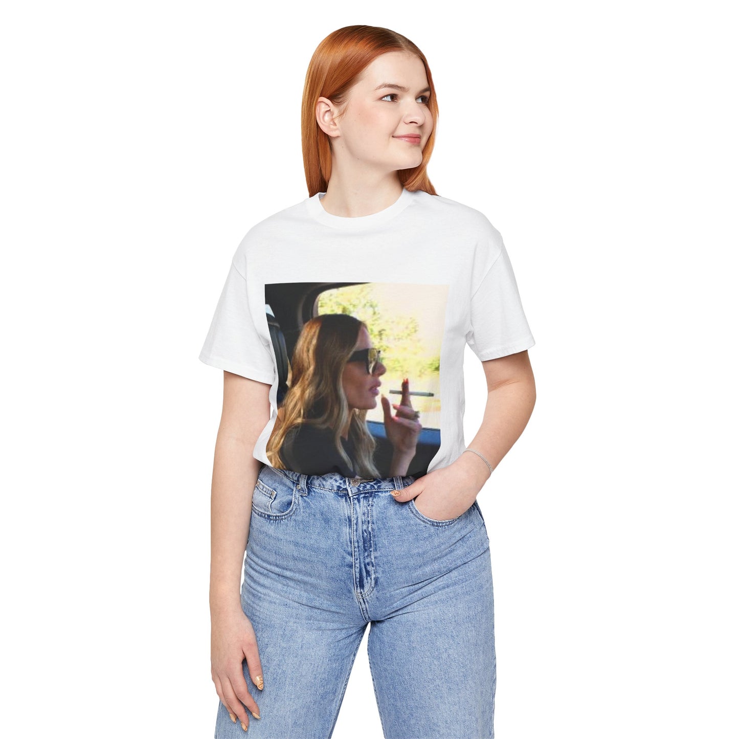 The Real Housewives of Beverly Hills | Dorit Smoking Meme T-Shirt – Glamour. Chaos. Nicotine.
