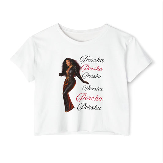 The Real Housewives of Atlanta | Porsha, Porsha Graphic Crop Tee