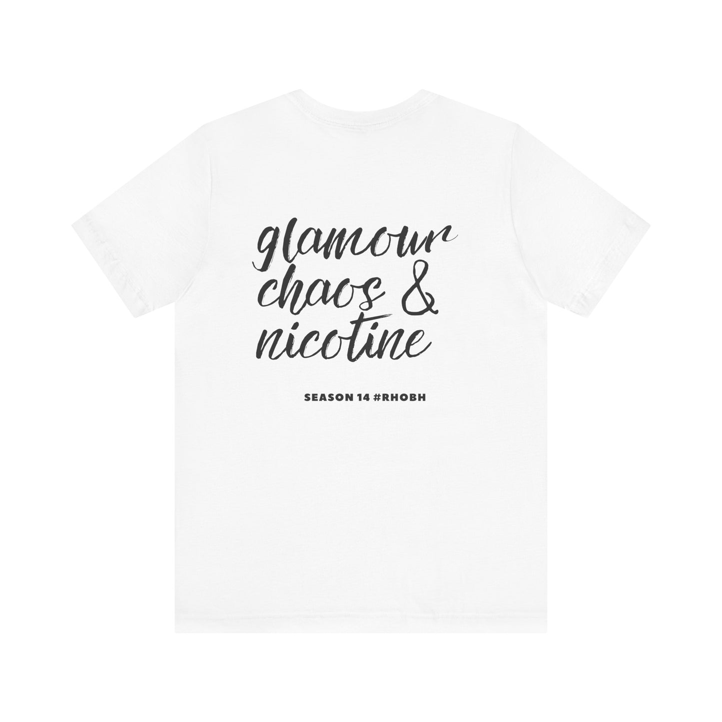 The Real Housewives of Beverly Hills | Dorit Smoking Meme T-Shirt – Glamour. Chaos. Nicotine.