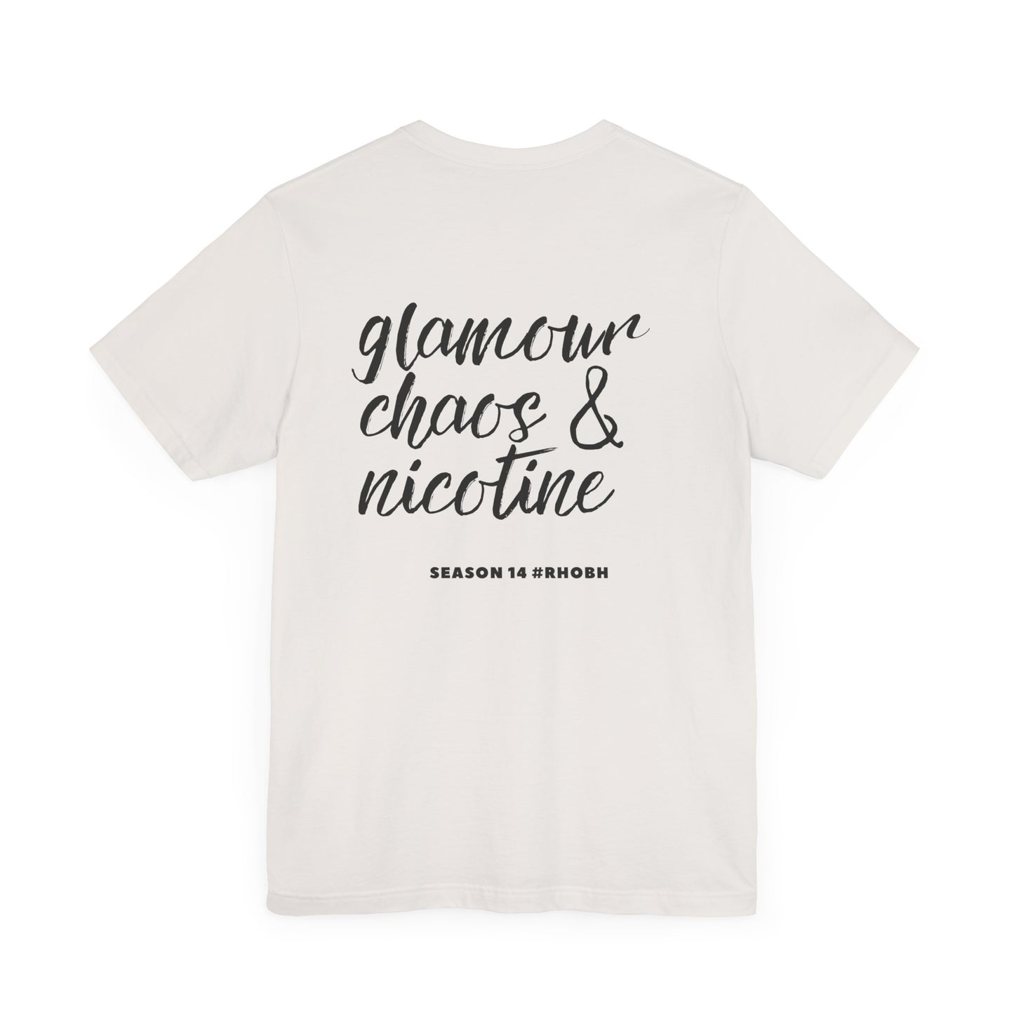 The Real Housewives of Beverly Hills | Dorit Smoking Meme T-Shirt – Glamour. Chaos. Nicotine.