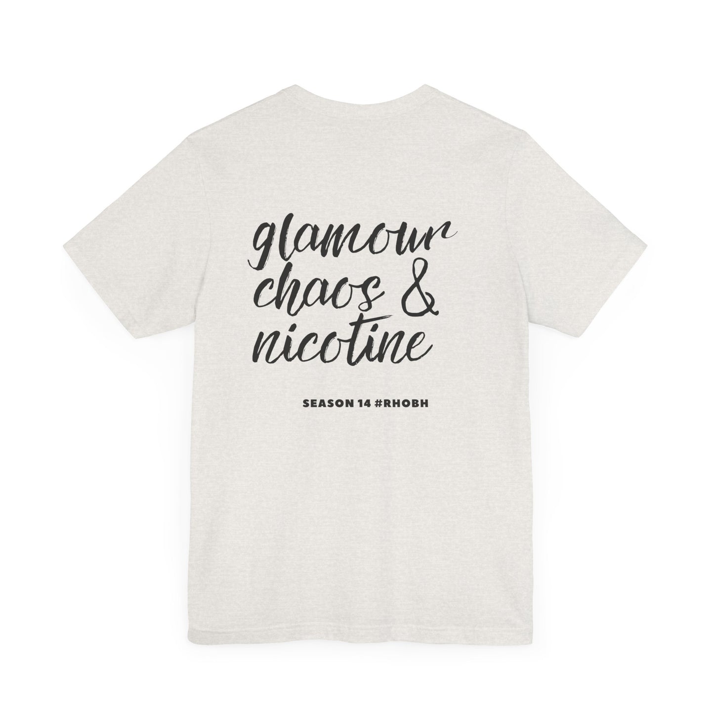 The Real Housewives of Beverly Hills | Dorit Smoking Meme T-Shirt – Glamour. Chaos. Nicotine.