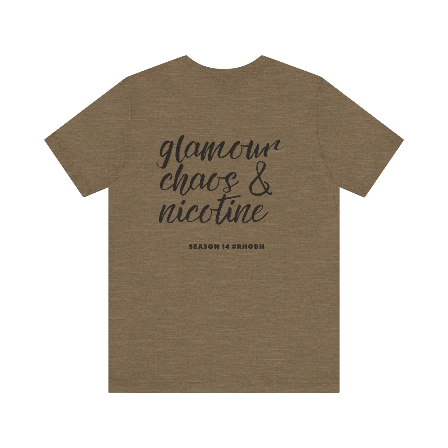 The Real Housewives of Beverly Hills | Dorit Smoking Meme T-Shirt – Glamour. Chaos. Nicotine.