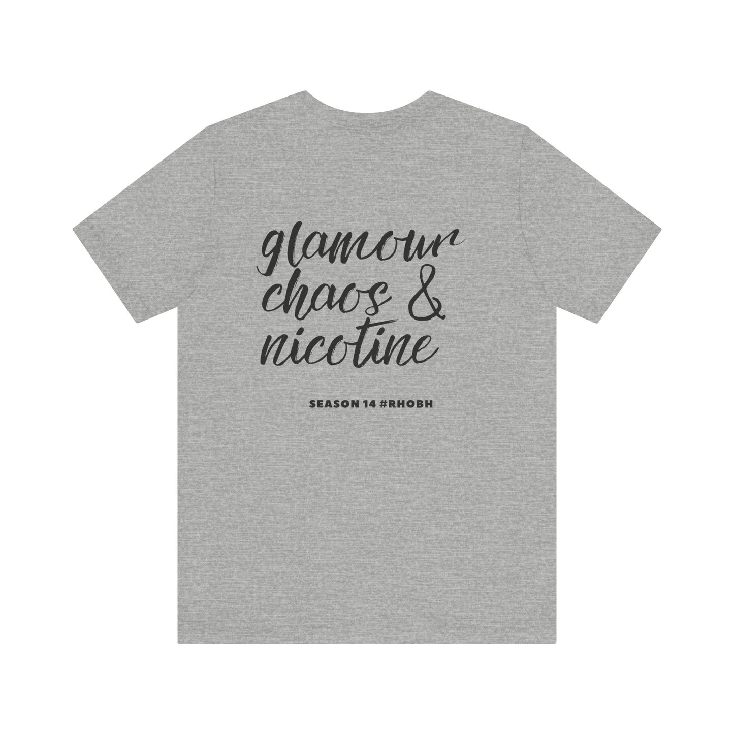The Real Housewives of Beverly Hills | Dorit Smoking Meme T-Shirt – Glamour. Chaos. Nicotine.