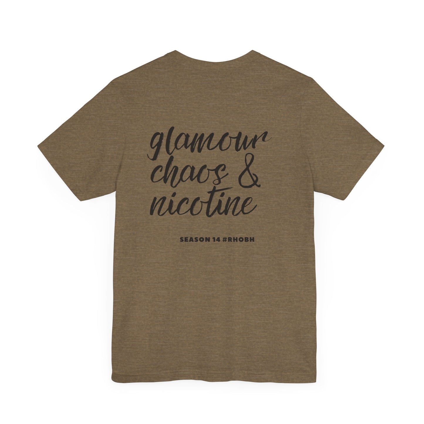 The Real Housewives of Beverly Hills | Dorit Smoking Meme T-Shirt – Glamour. Chaos. Nicotine.
